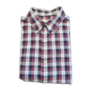 Eddie Bauer Plaid Men's Long Sleeve Shirt in Size M